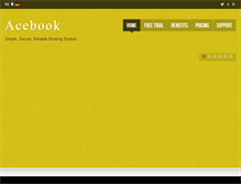 Tablet Screenshot of myacebook.net